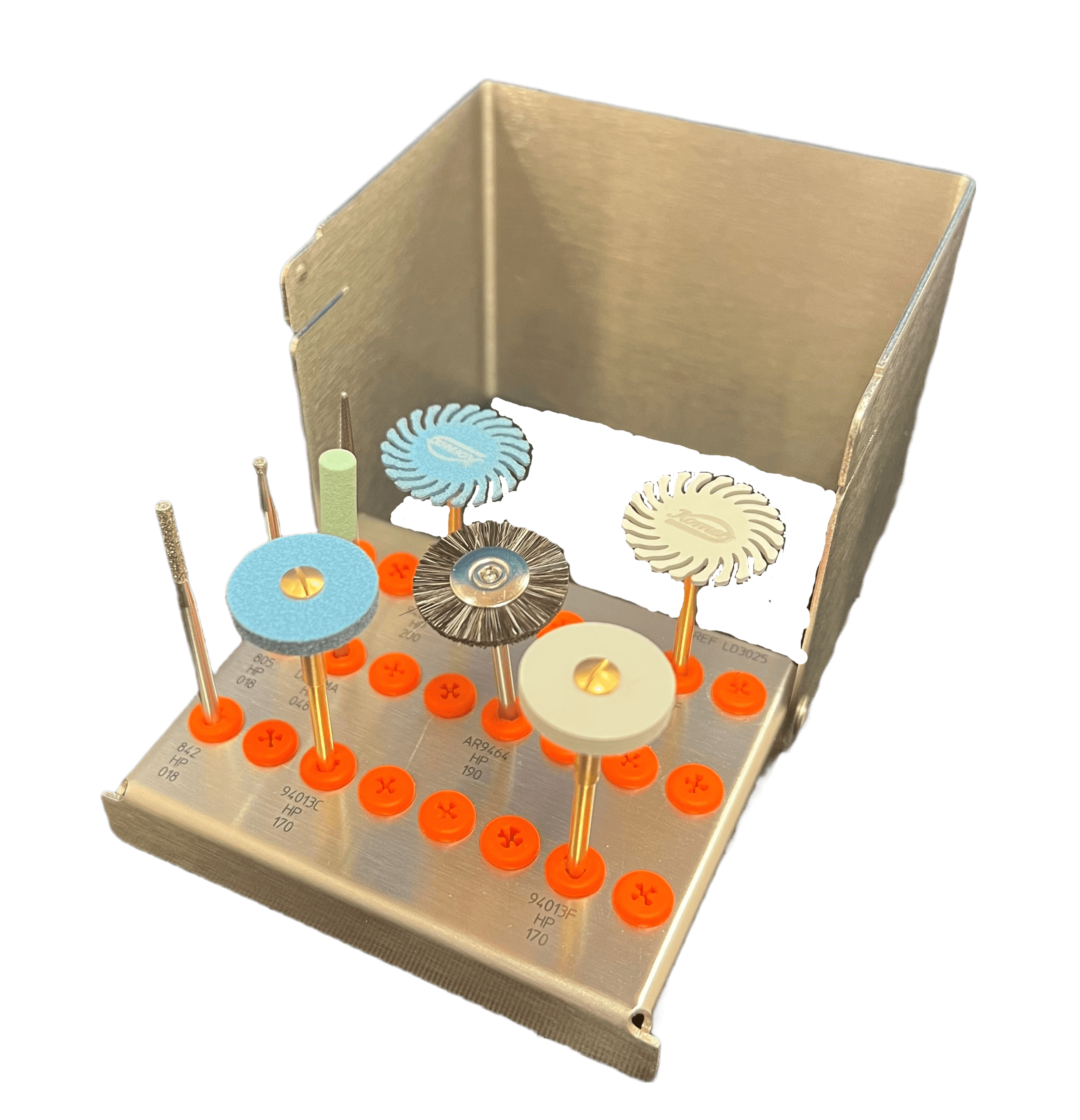 Komet USA Kits 3D Dentists All Ceramic Polishing Kit LD3025